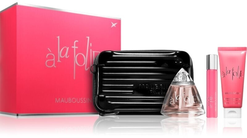 Mauboussin A la Folie Set (EdP 100ml + 20ml + BL 75ml + Pouch)