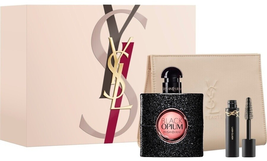 Yves Saint Laurent Black Opium Set (EdP 50ml + Mini Lash Clash Nr. 01 + Pouch)