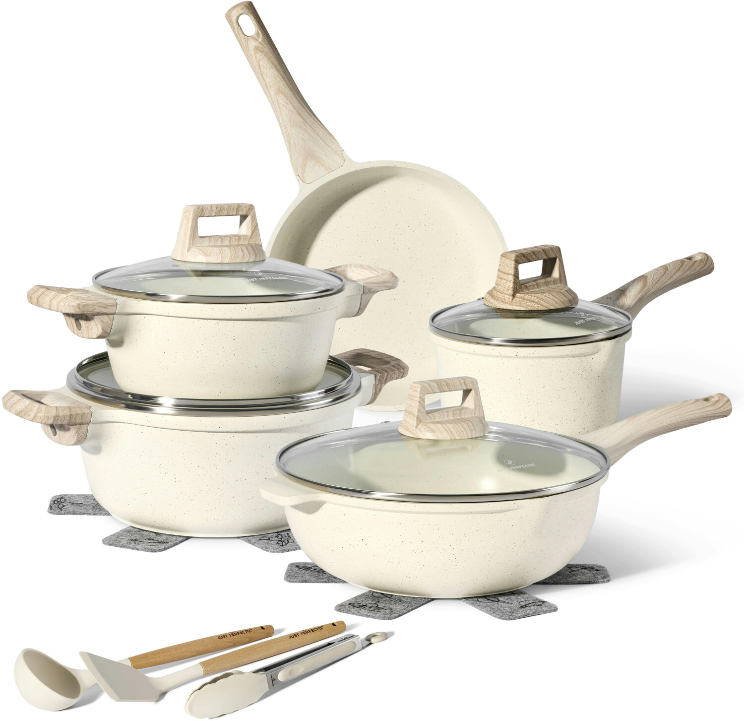 Just Perfecto Pot and pan set 14 pcs.