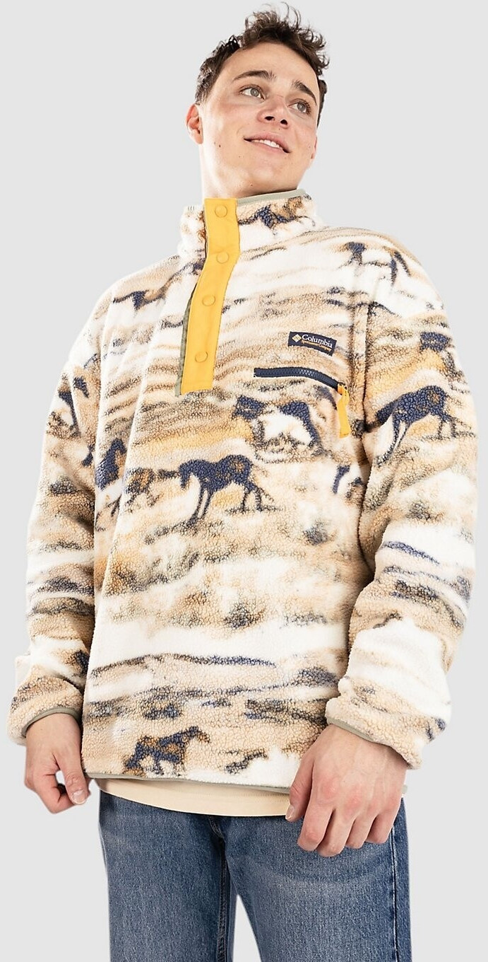 Columbia Helvetia II Half Snap Fleece with Print (2098461) lemon wash roaming