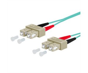Metz Connect OpDAT Patchkabel OM3 SC-D/SC-D MM 5m aqua I-V(ZN)H 50/125 (151J1EOEO50E)