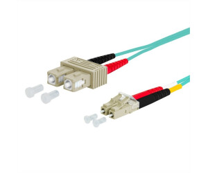 Metz Connect OpDAT Patchkabel OM3 SC-D/LC-D MM 5m aqua I-V(ZN)H 50/125 (151J1EOJO50E)