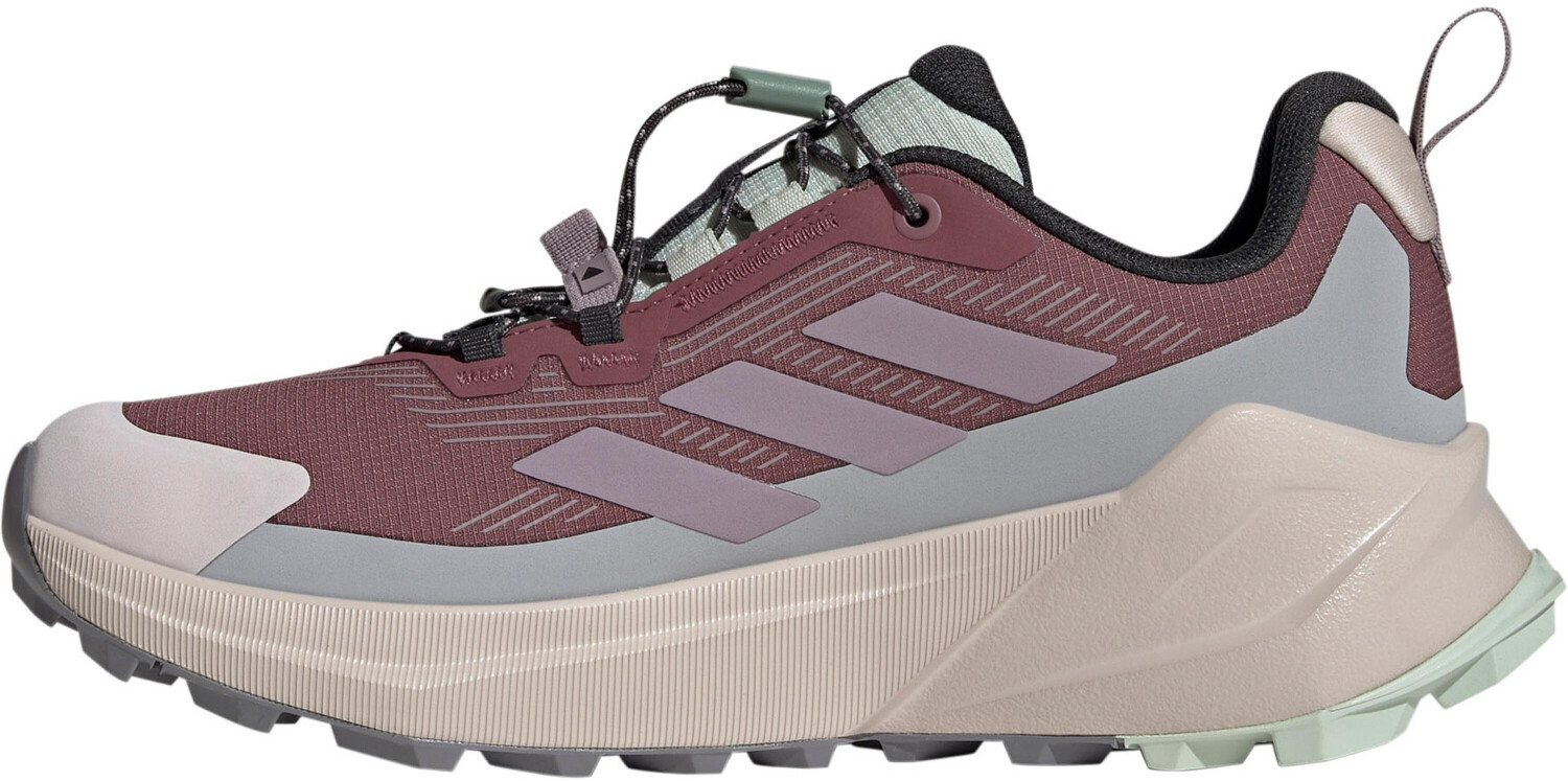 Adidas Terrex Trailmaker 2 GORE-TEX Speed Lace Hiking Shoe burgundy preloved fig grey two