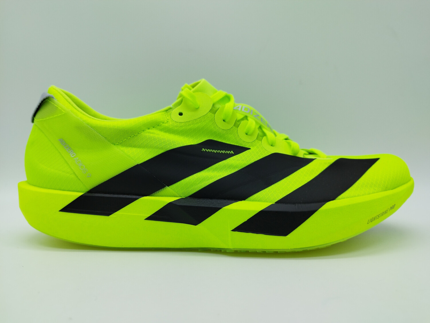 Adidas Adizero Adios Running Shoes lucid lemon core black halo silver