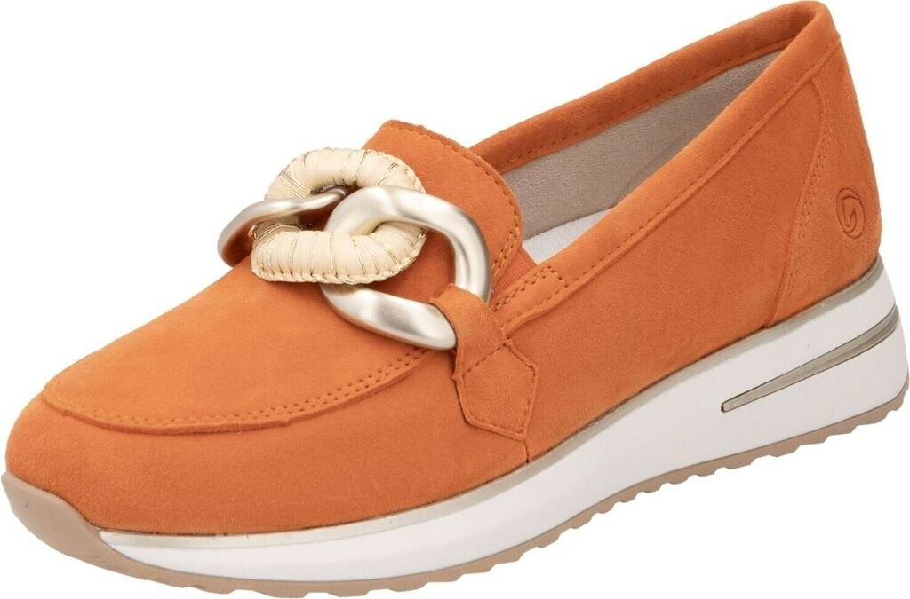 Remonte Dorndorf Leather Slippers orange