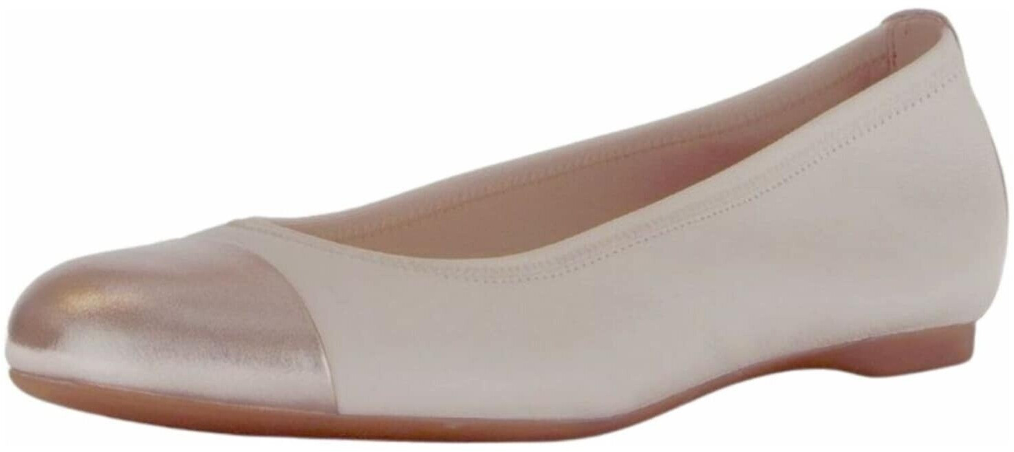 Gabor Leather Ballerinas beige