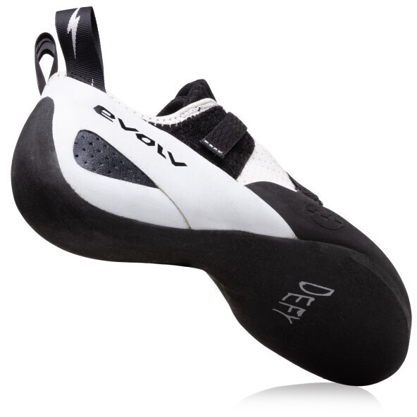 Evolv Defy Climbing Shoes white black grey