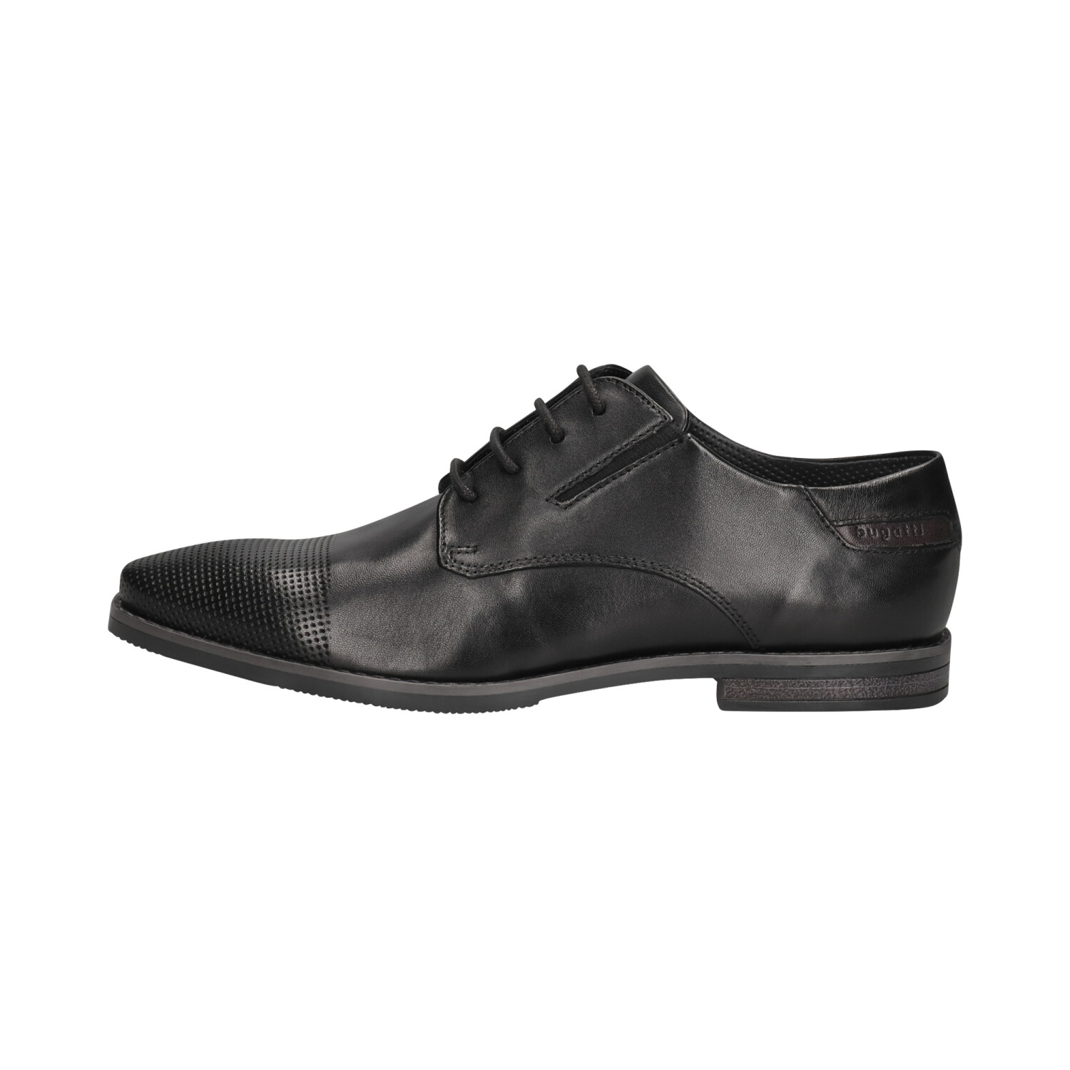 Bugatti Nappa leather business shoes black