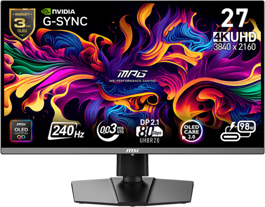 MSI MPG 272URX QD-OLED