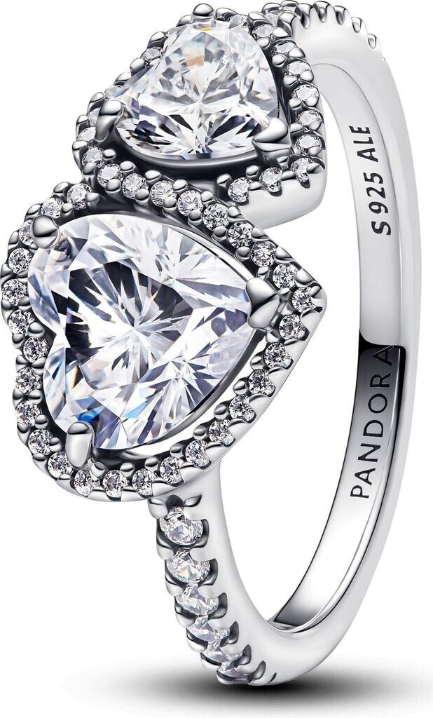 Pandora Sparkling Radiant Heart Ring (193659C01)