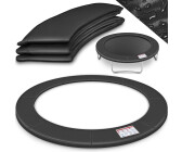 Couverture De Trampoline Rectangulaire Niveau Sol EXIT Toys - Protège Contre Les Intempéries Et La Saleté - Housse Pour Trampolines Rectangulaires Niveau Sol - Déperlante - 275x458cm