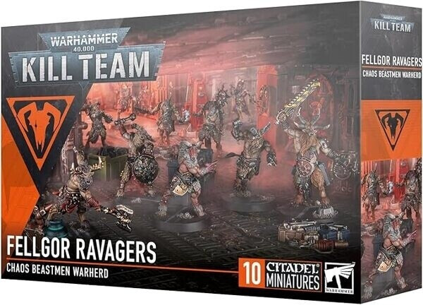 Games Workshop Warhammer 40.000 - Kill Team Fellgor Ravagers Chaos Beastmen Warhead
