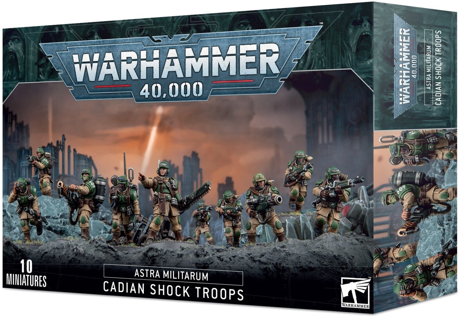 Games Workshop Warhammer 40.000 - Astra Militarum: Cadian Shock Troops