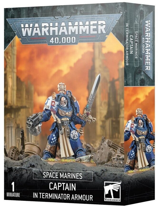 Games Workshop Warhammer 40.000 - Space Marines Captain Terminator Armour