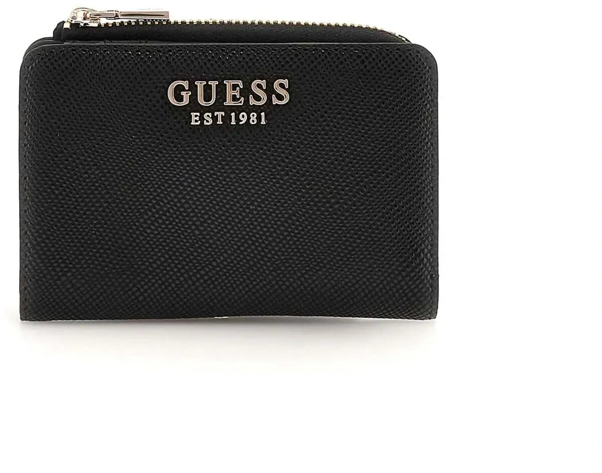 Guess Wallet Laurel Saffiano T/U black