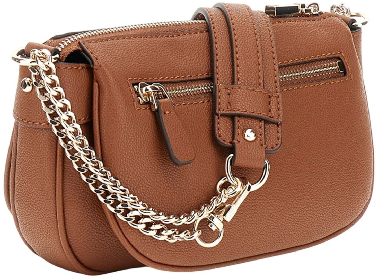 Guess Fedora Shoulder Bag cognac