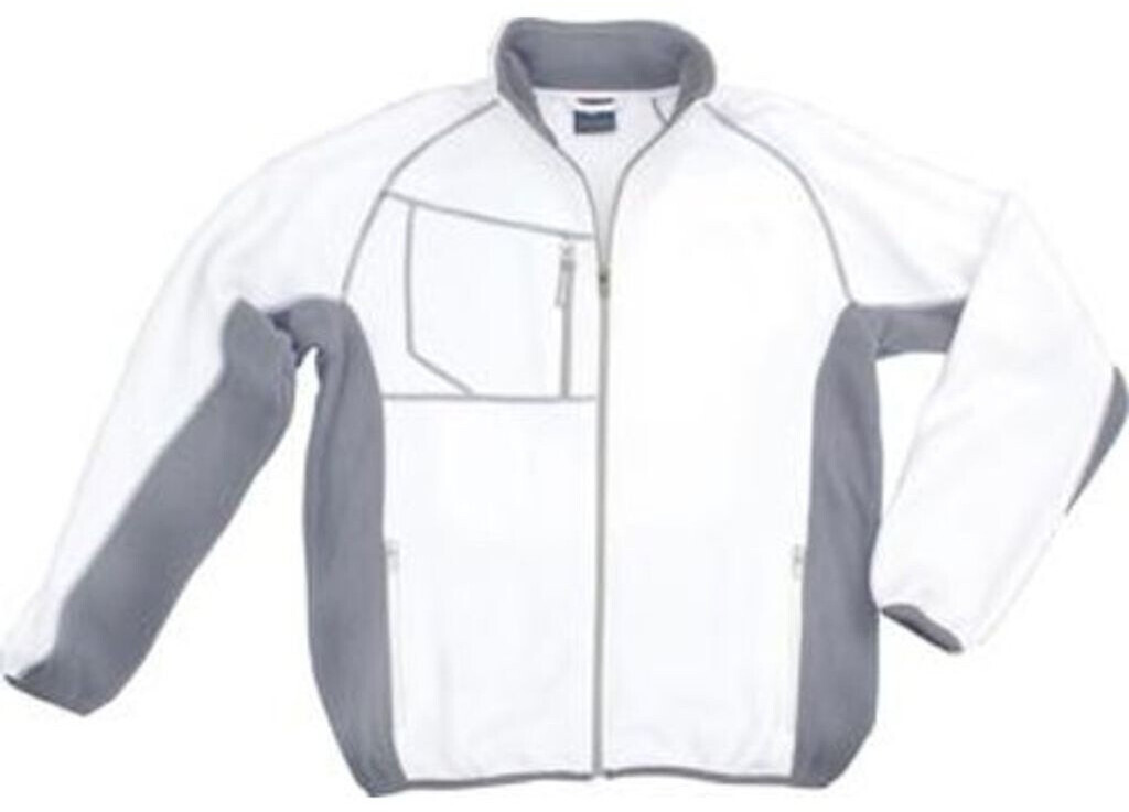 F.Engel Fleecejacke Champ weiß/grau