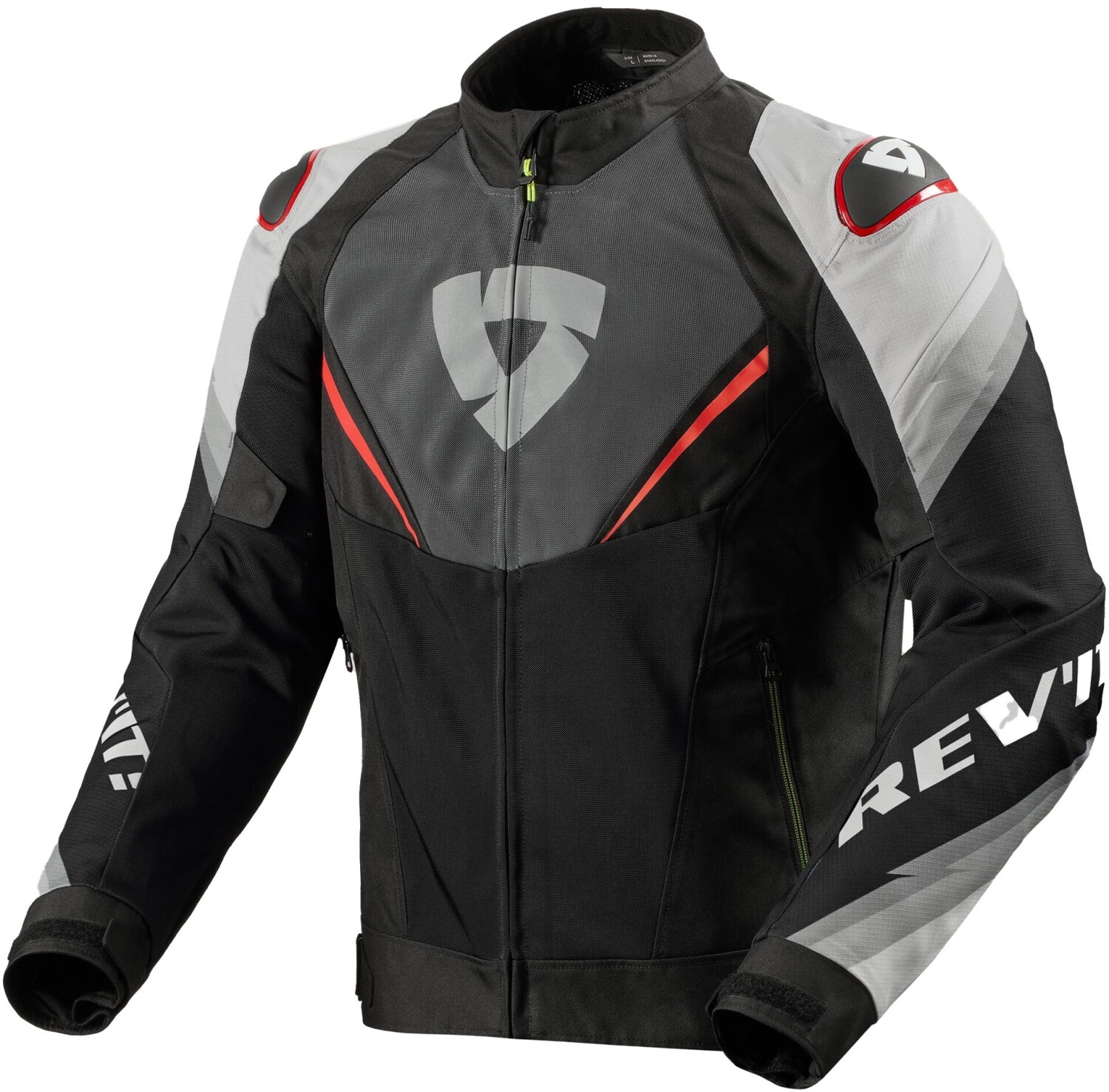 REV'IT! Quantum 3 Air Jacket grey/red