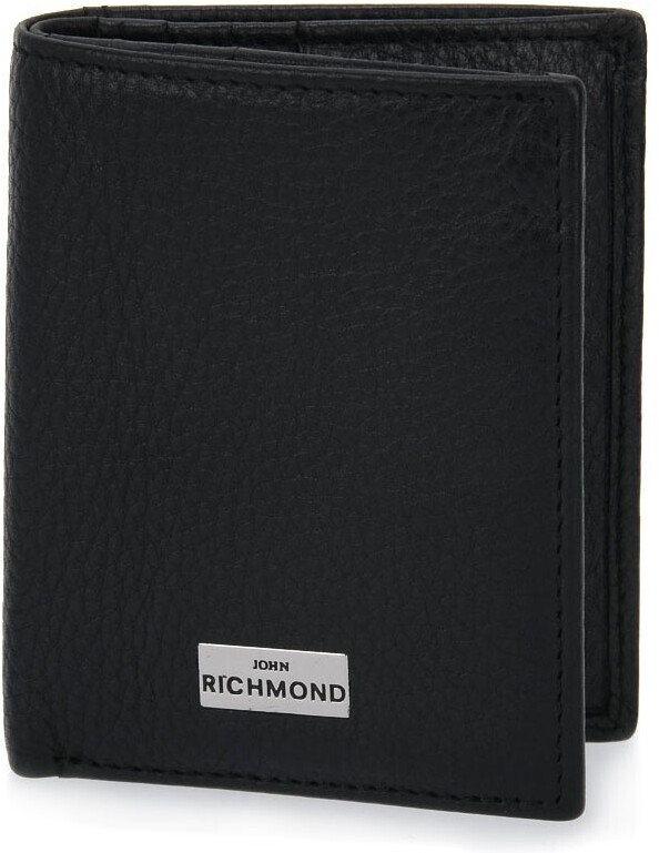 Richmond Real leather wallet JR-W10 black