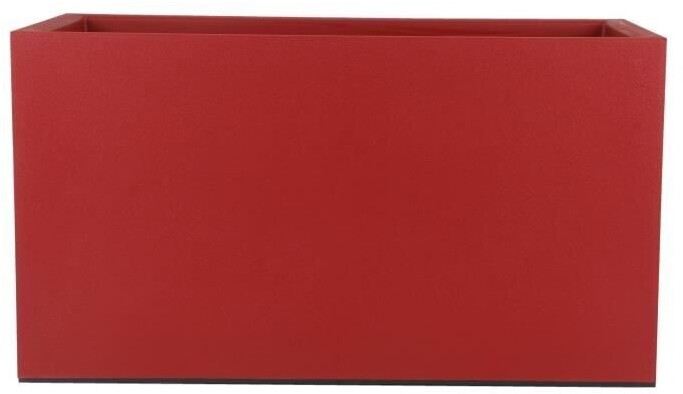 RiViERA Jardinière Granit 80 x 40 cm rouge