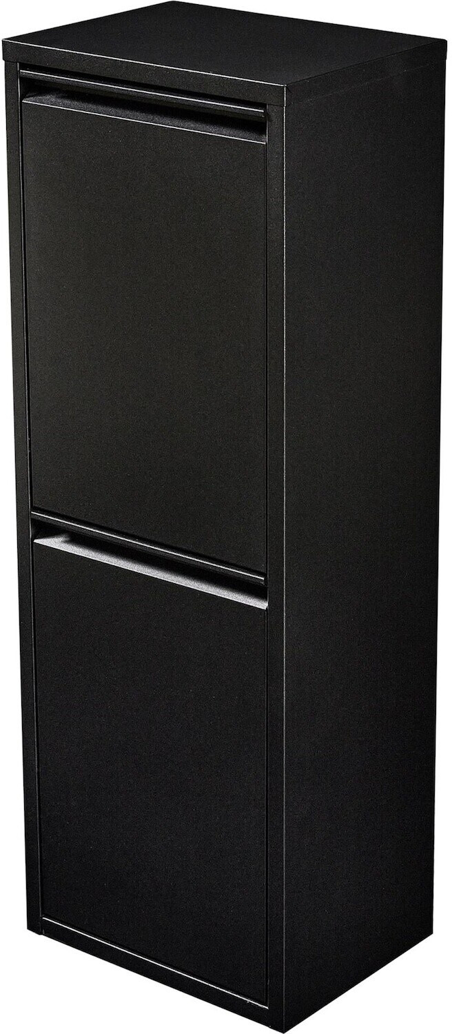 en.casa Sollentuna waste separation cabinet 93x33x25cm black