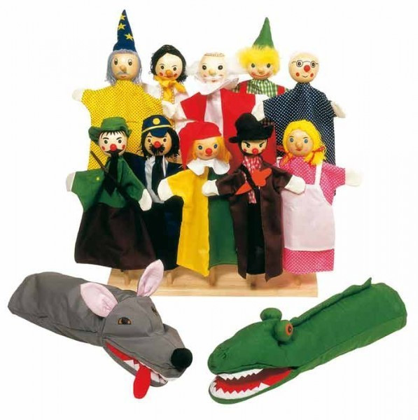Goki Assortiment marionnettes à mains (SO350)