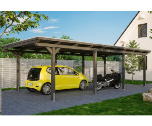 Skan Holz Einzelcarport Emsland 404x846 cm 223 cm Einfahrtshöhe