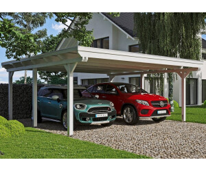 Skan Holz Doppelcarport Emsland 613x604 cm 223 cm Einfahrtshöhe