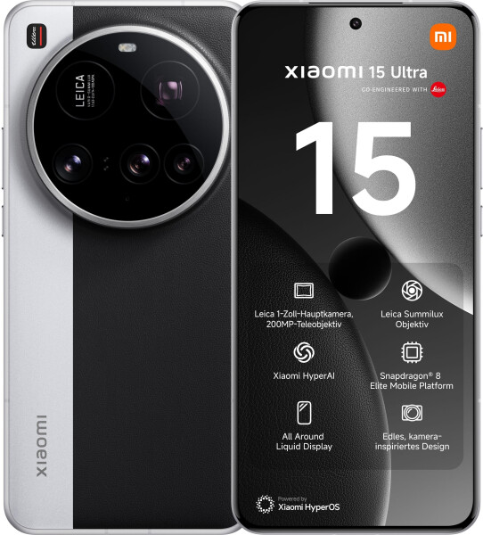 Xiaomi 15 Ultra 512GB Silver Chrome