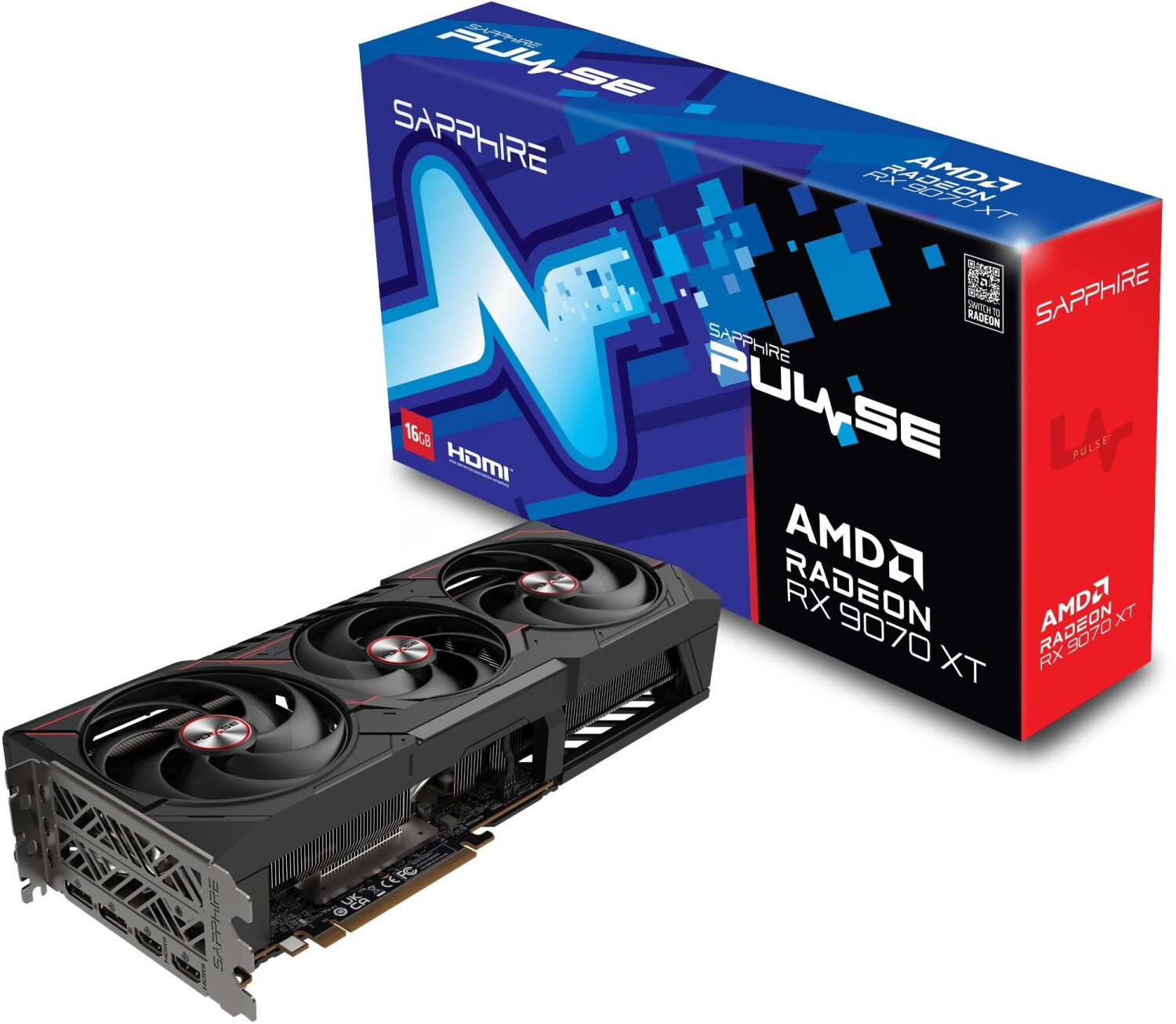 Sapphire Radeon RX 9070 XT Pulse