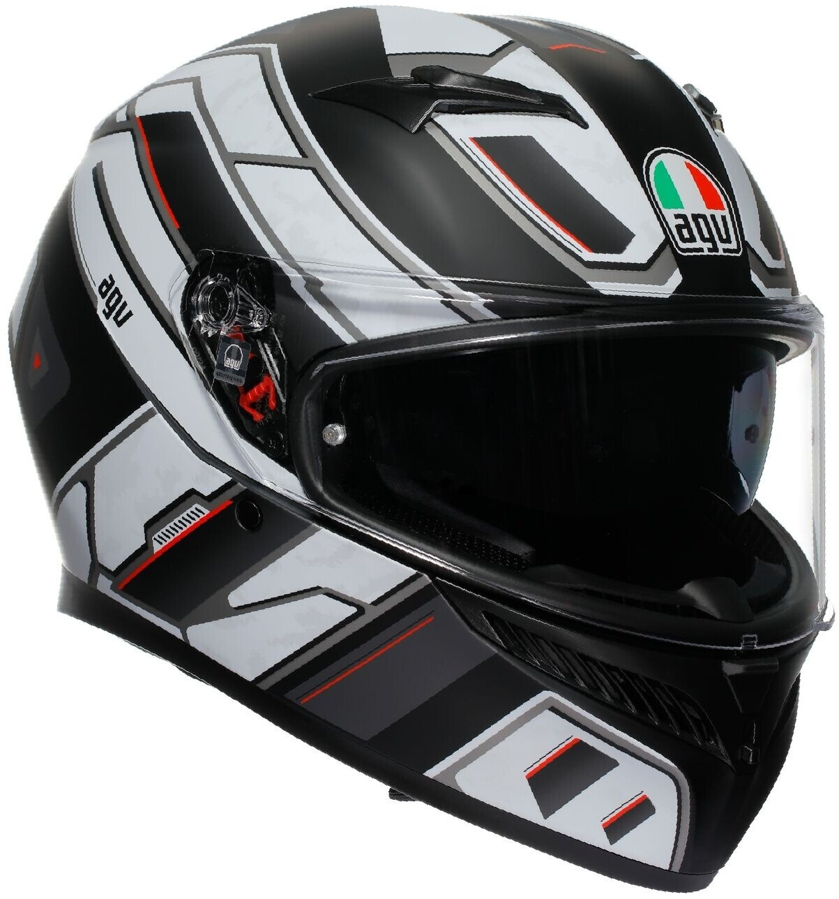 AGV K-3 Rivia noir/gris