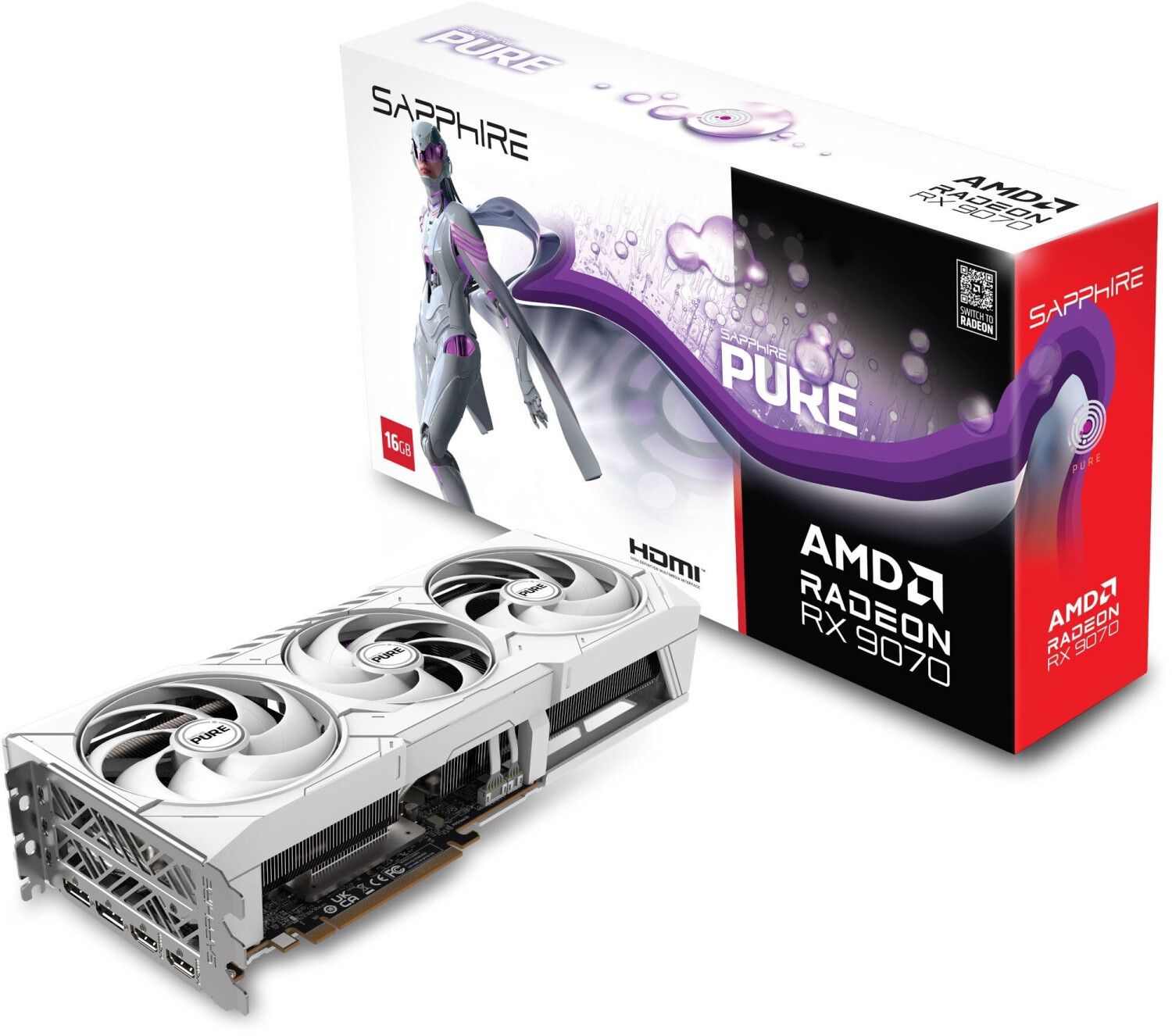 Sapphire Radeon RX 9070 Pure