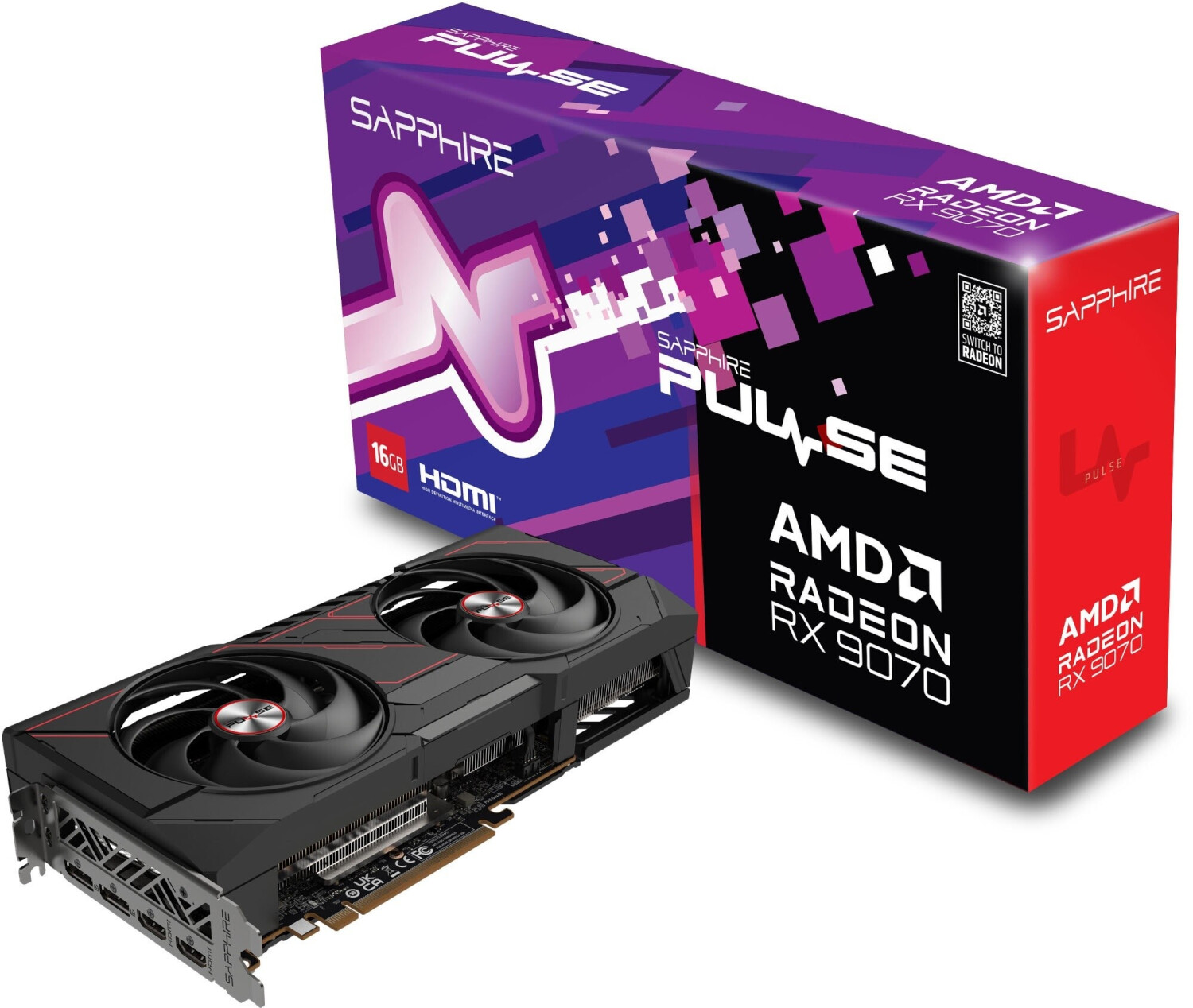 Sapphire Radeon RX 9070 Pulse