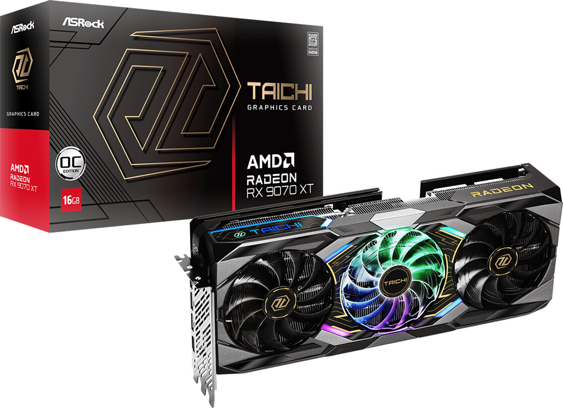 ASRock Radeon RX 9070 XT Taichi