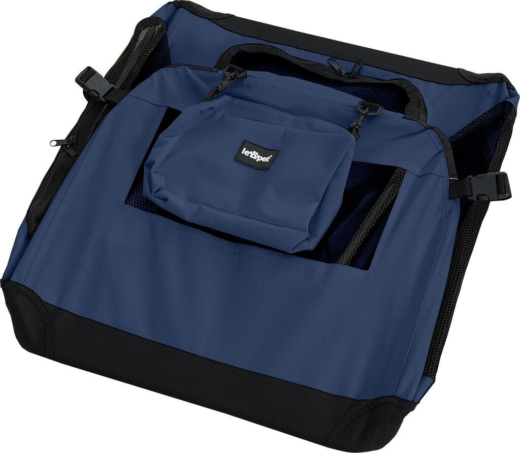 Leopet Caisse de transport pour chien S Blue Leopet Caisse de transport pour chien S Blue