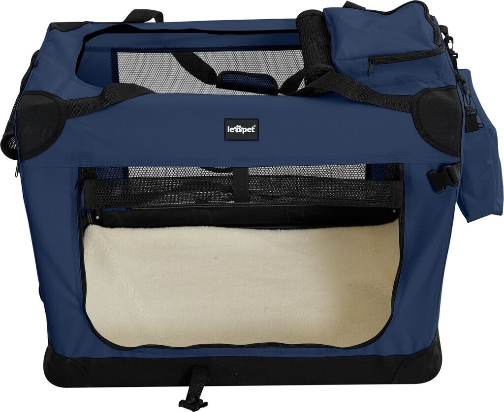 Leopet Caisse de transport pour chien XXL Blue Leopet Caisse de transport pour chien XXL Blue