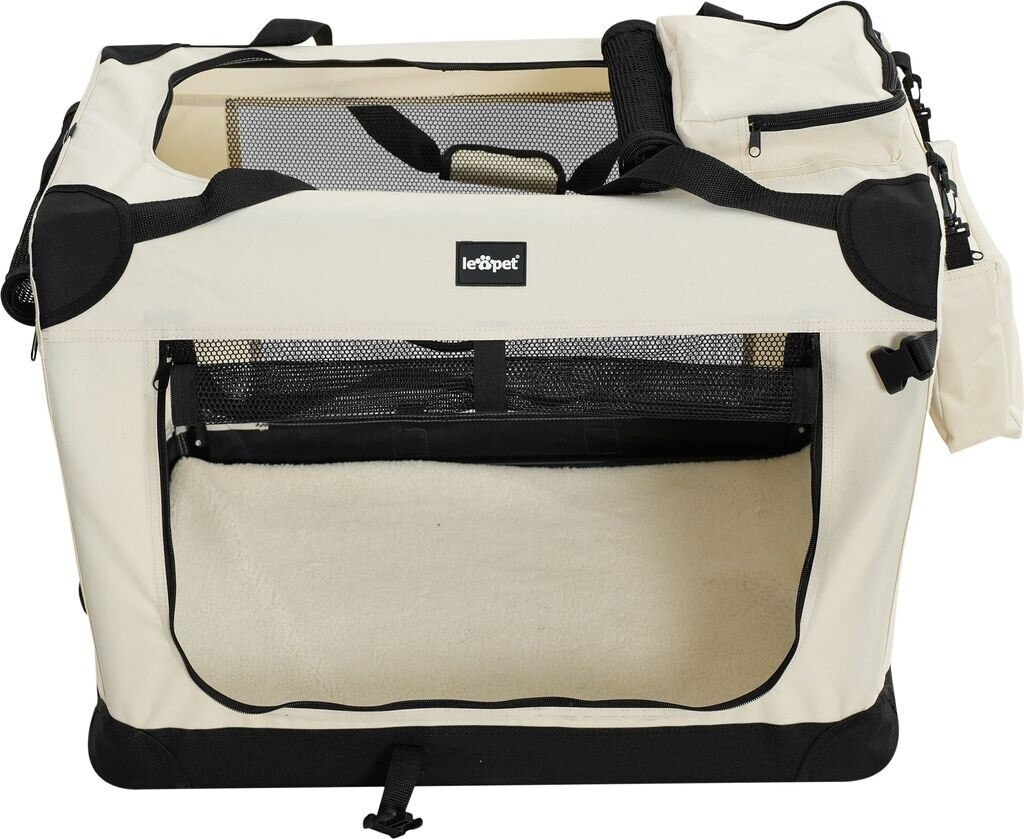 Leopet Caisse de transport pour chien XXXL Beige Leopet Caisse de transport pour chien XXXL Beige