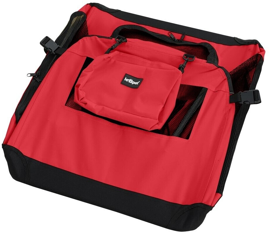 Leopet Caisse de transport pour chien XXL Red