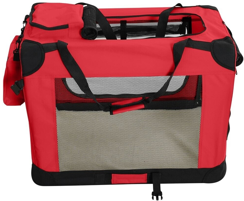 Leopet Caisse de transport pour chien XXL Red