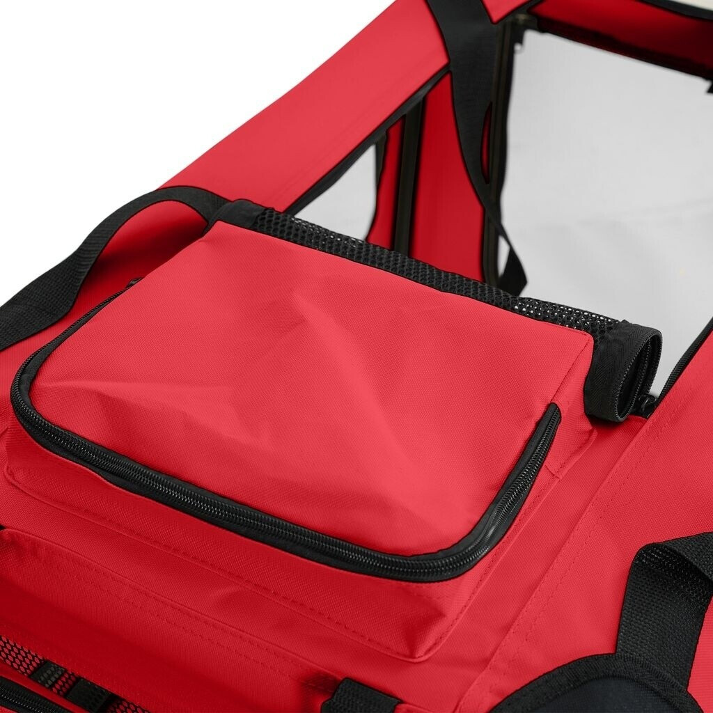 Leopet Caisse de transport pour chien XXL Red