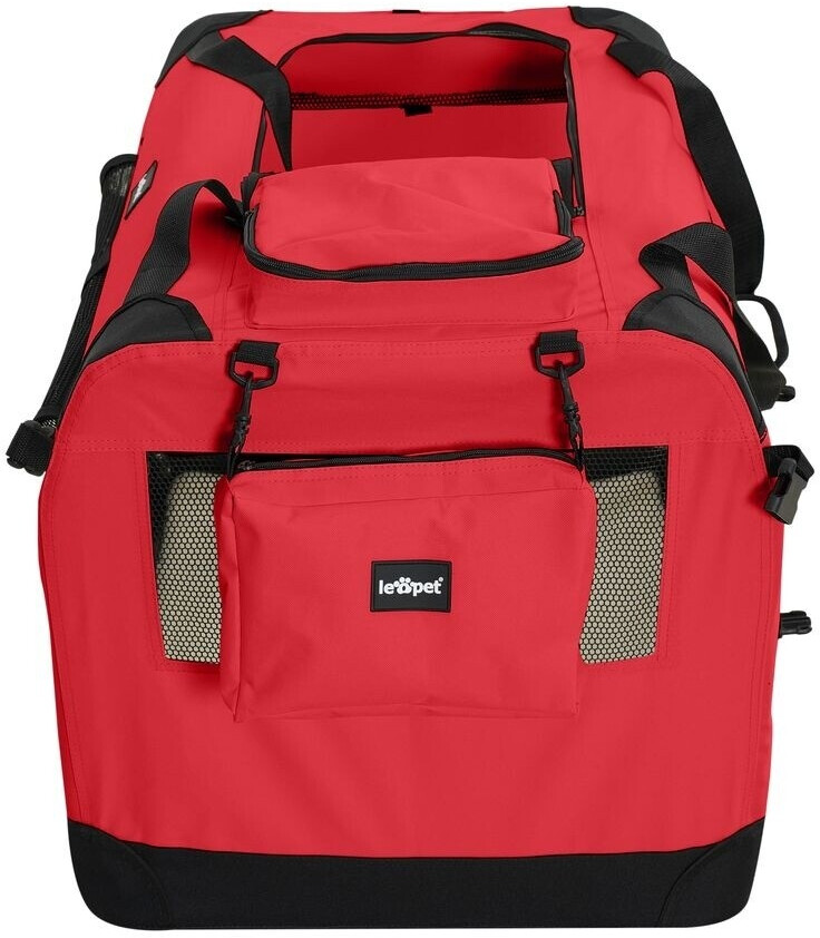 Leopet Caisse de transport pour chien M Red Leopet Caisse de transport pour chien M Red