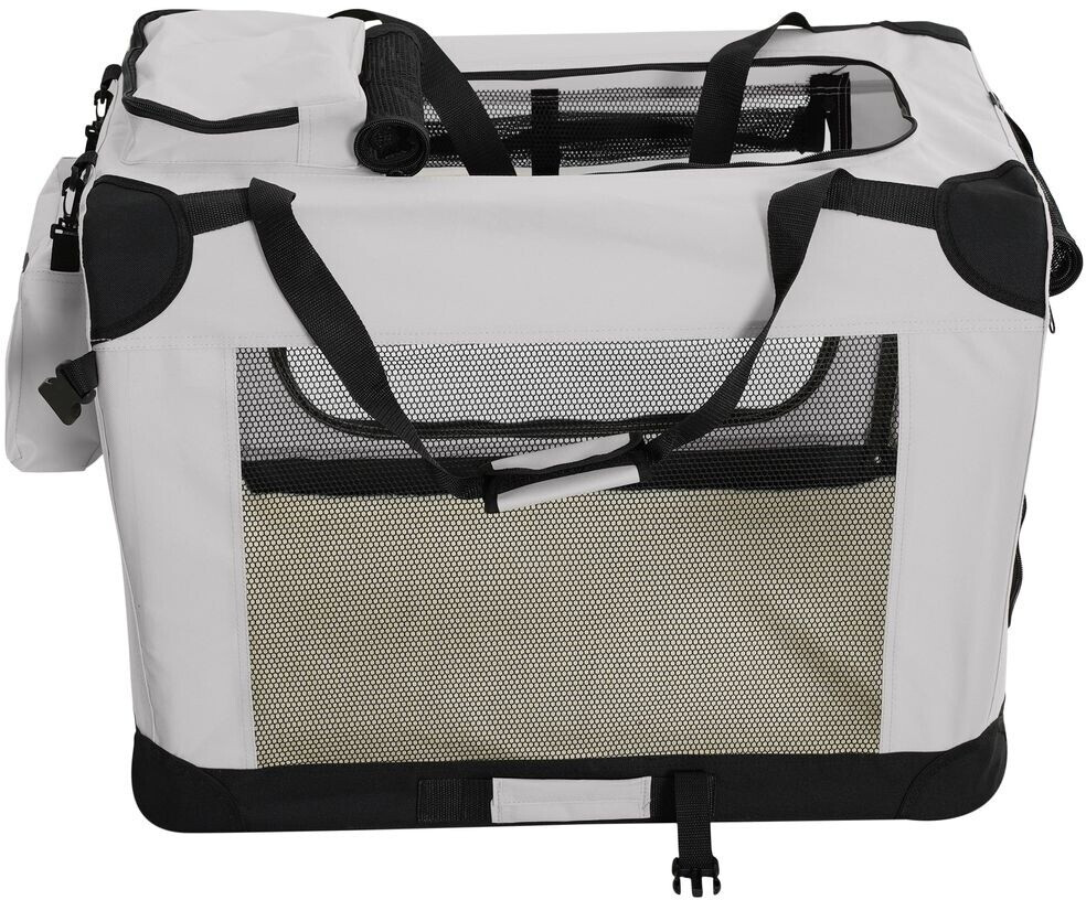 Leopet Caisse de transport pour chien XXL Grey