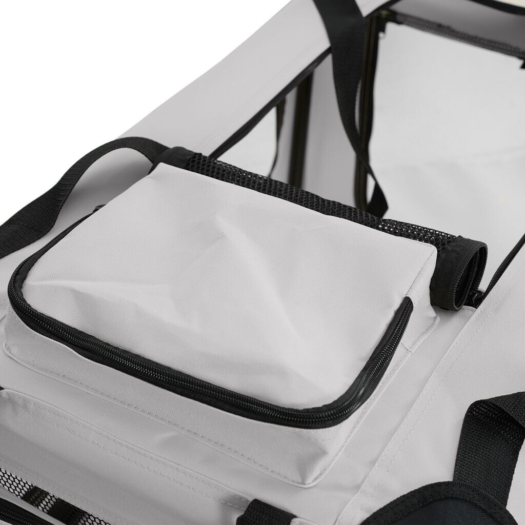 Leopet Caisse de transport pour chien XXL Grey
