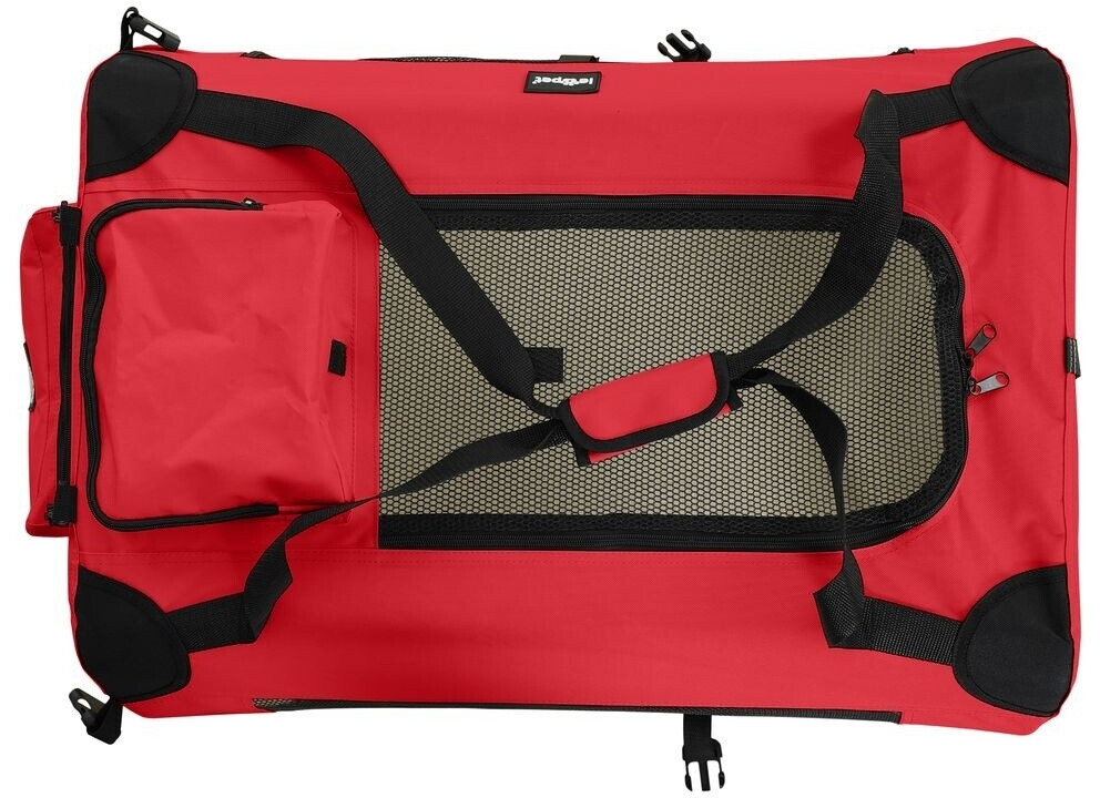 Leopet Caisse de transport pour chien L Red Leopet Caisse de transport pour chien L Red