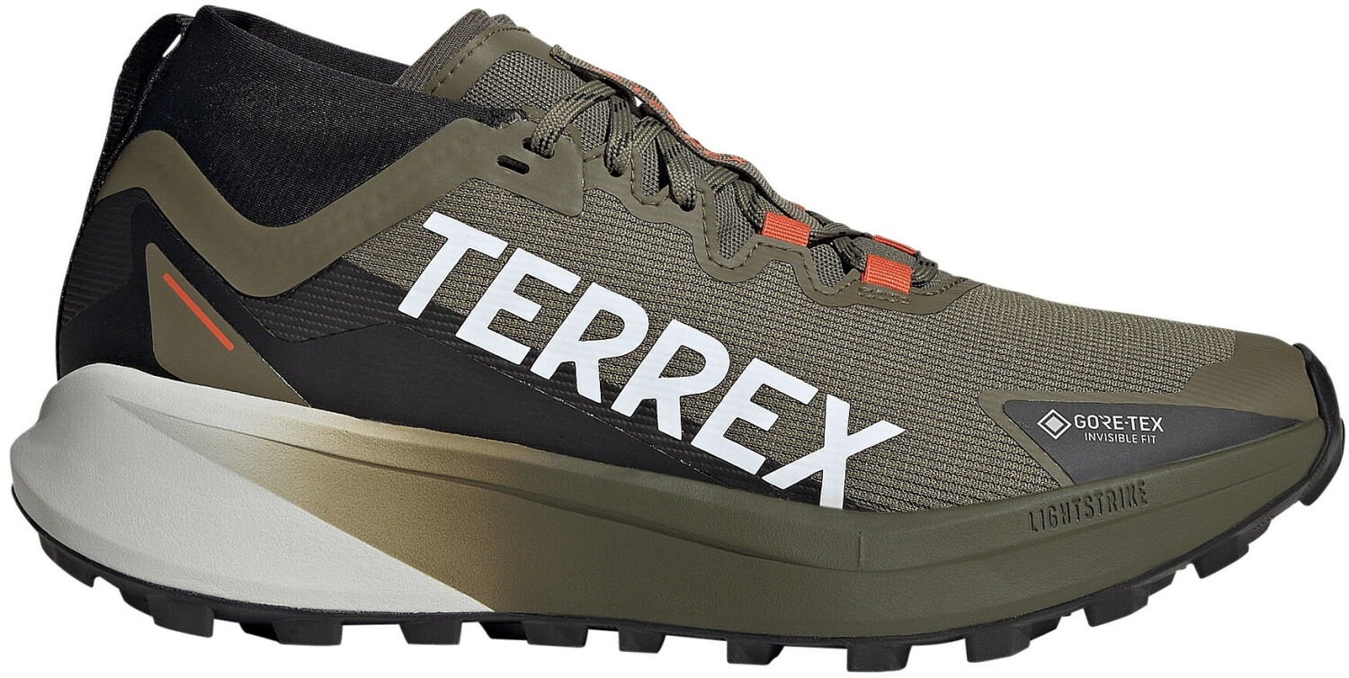 Adidas Terrex Agravic GTX olive strata/cloud white/semi impact orange