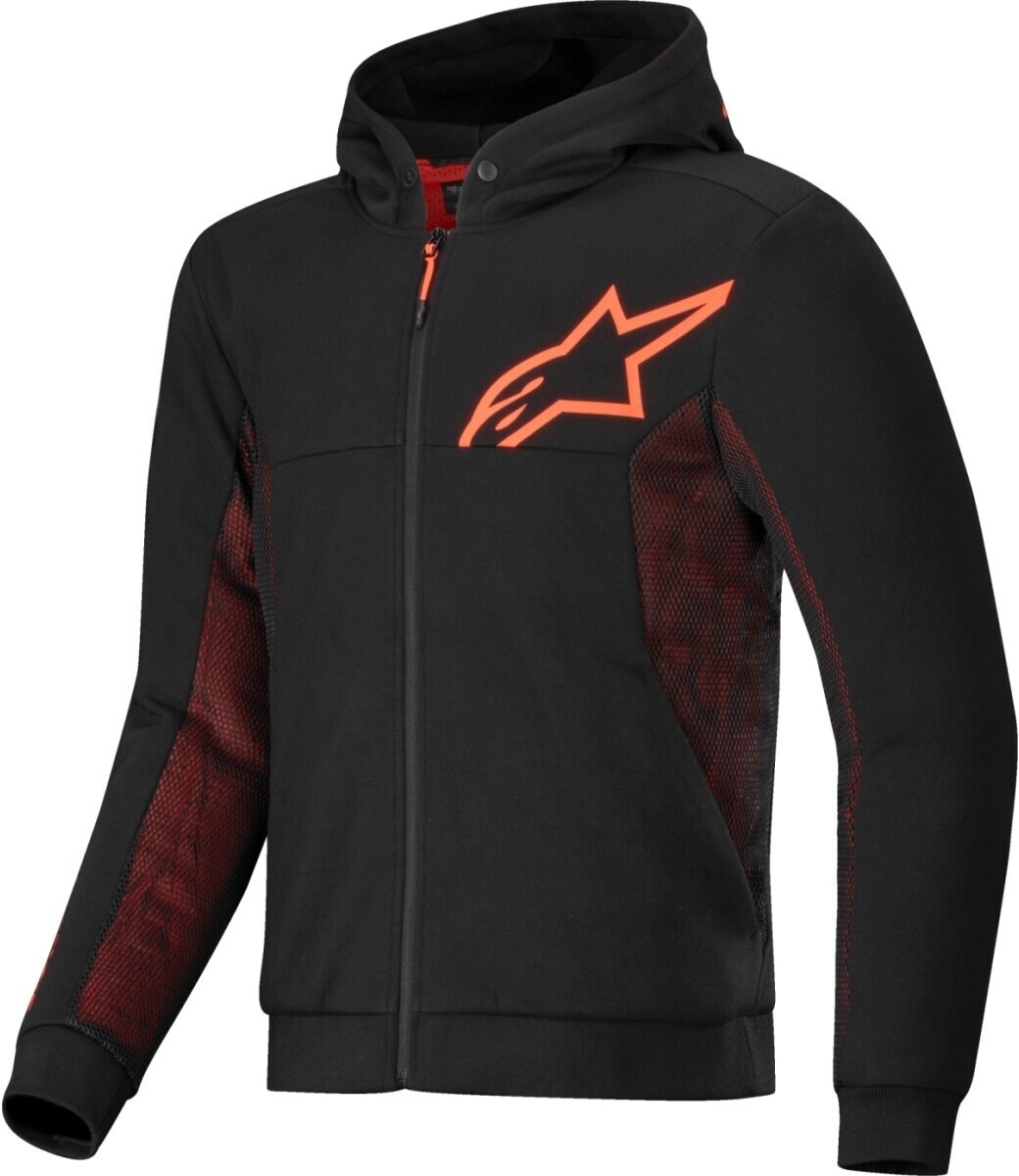 Alpinestars Sweatshirt Chrome Air Sport noir/rouge