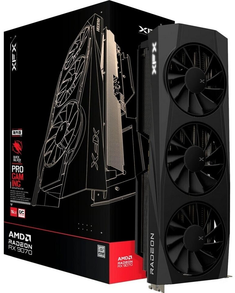 XFX Radeon RX 9070 QuickSilver