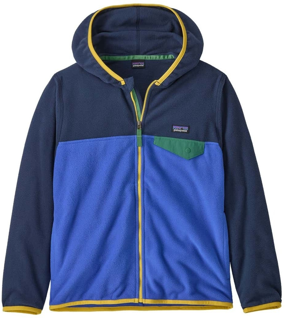 Patagonia Boys' Micro D Snap-T Jacket (65465) eddy blue