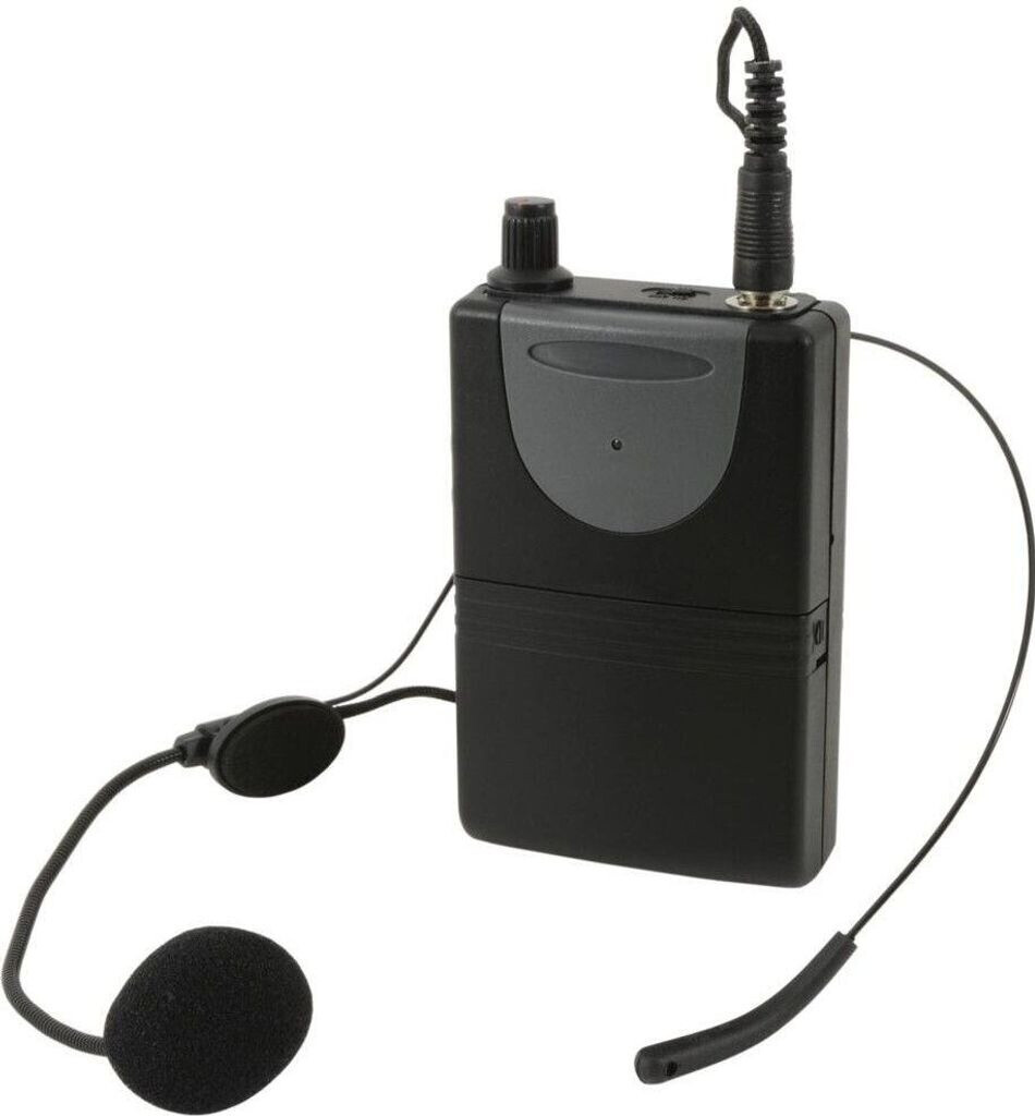 QTX Headset Microphone for And Adastra Portable PA Units | Select Correct Frequency VHF 175.0MHz