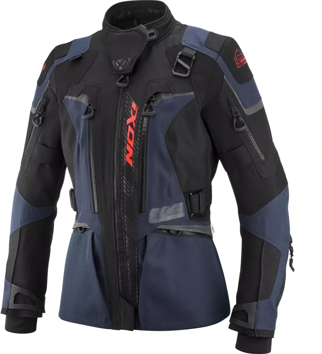 IXON Blouson Odin Lady noir/bleu/rouge